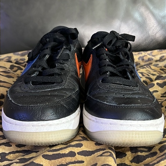 Kith Nike Air Force 1 Black and Blue Men's Shoes size: 5 - Picture 9 of 10